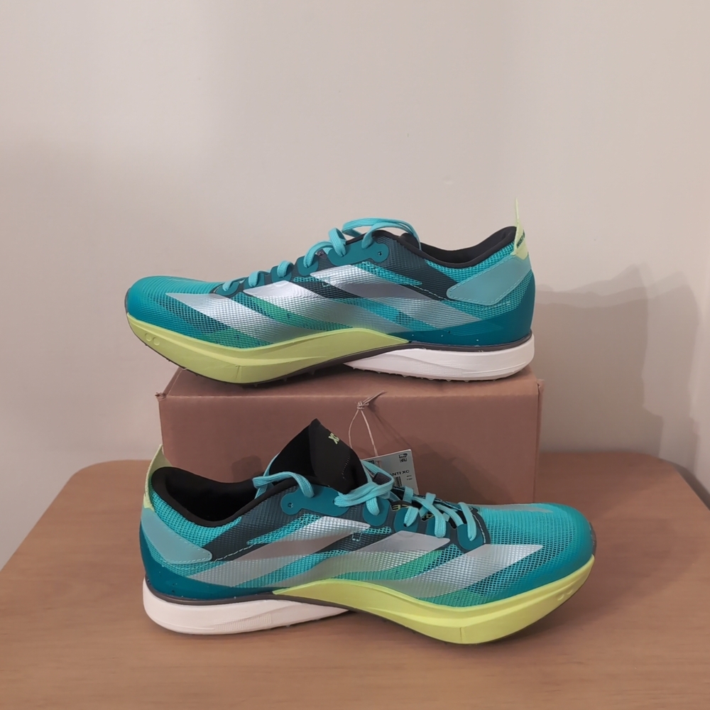 Adidas Adizero Avanti XC Aqua Running Spikes Men’s Size 7 JR5077 No Bag